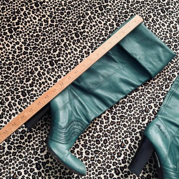 vintage miss sixty Italian leather knee high boots - Picture 5 of 7